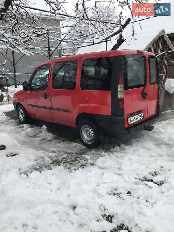 Минивэн Fiat Doblo 2001 в Мукачево фото 4 Минивэн Fiat Doblo 2001 в Мукачево