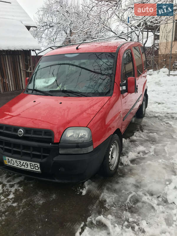 Минивэн Fiat Doblo 2001 в Мукачево фото 2 Минивэн Fiat Doblo 2001 в Мукачево