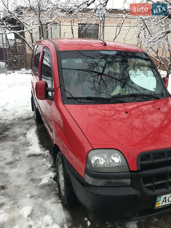 Минивэн Fiat Doblo 2001 в Мукачево фото 3 Минивэн Fiat Doblo 2001 в Мукачево