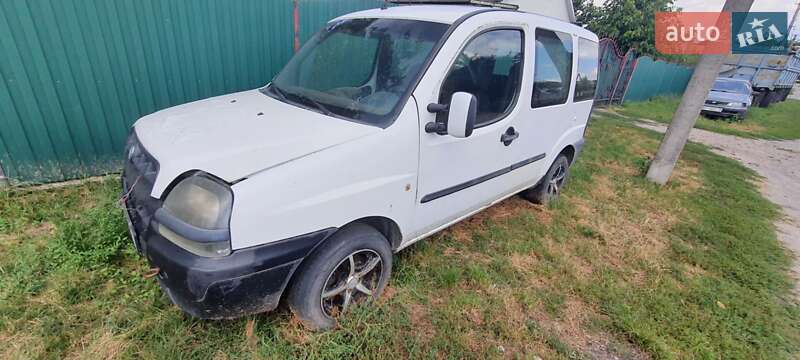 Минивэн Fiat Doblo 2002 в Золотоноше