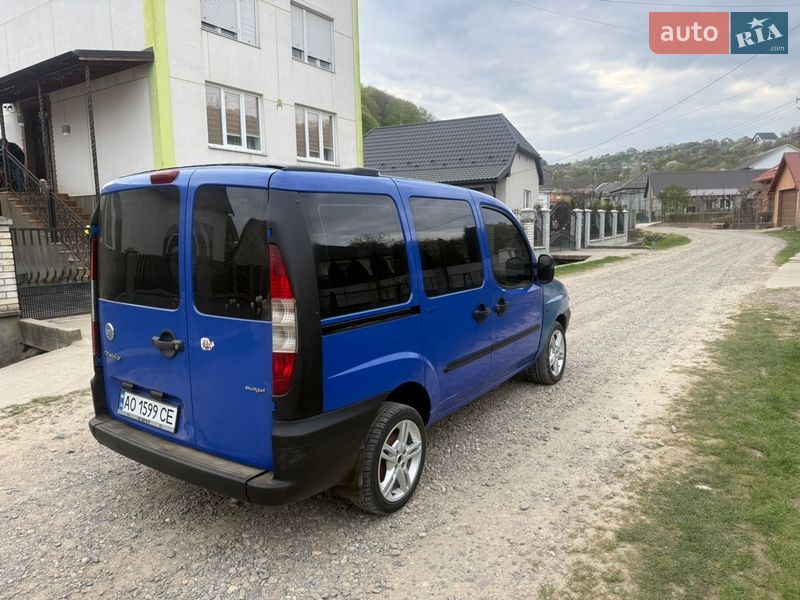 Минивэн Fiat Doblo 2005 в Виноградове фото 11 Минивэн Fiat Doblo 2005 в Виноградове