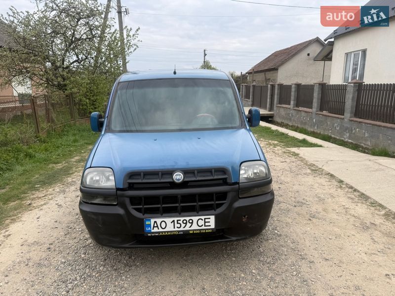 Минивэн Fiat Doblo 2005 в Виноградове фото 13 Минивэн Fiat Doblo 2005 в Виноградове
