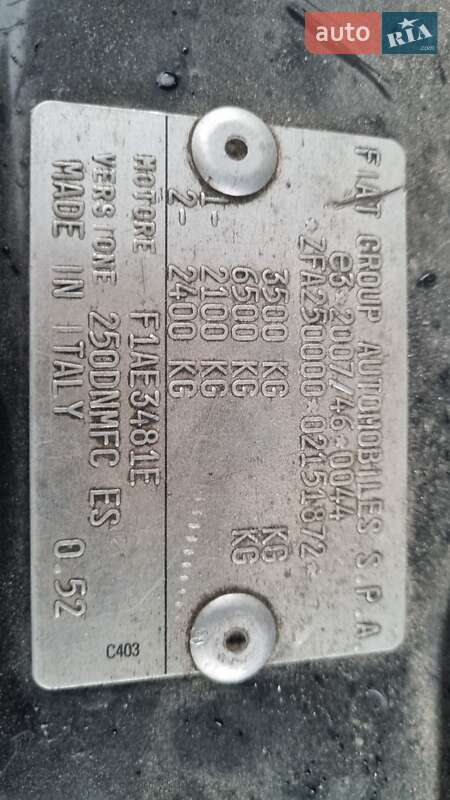 Грузовой фургон Fiat Ducato 2012 в Самборе