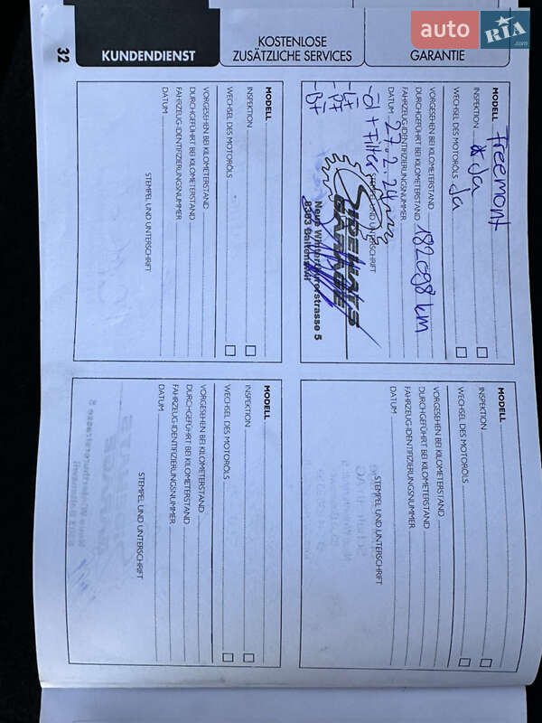 Внедорожник / Кроссовер Fiat Freemont 2014 в Луцке