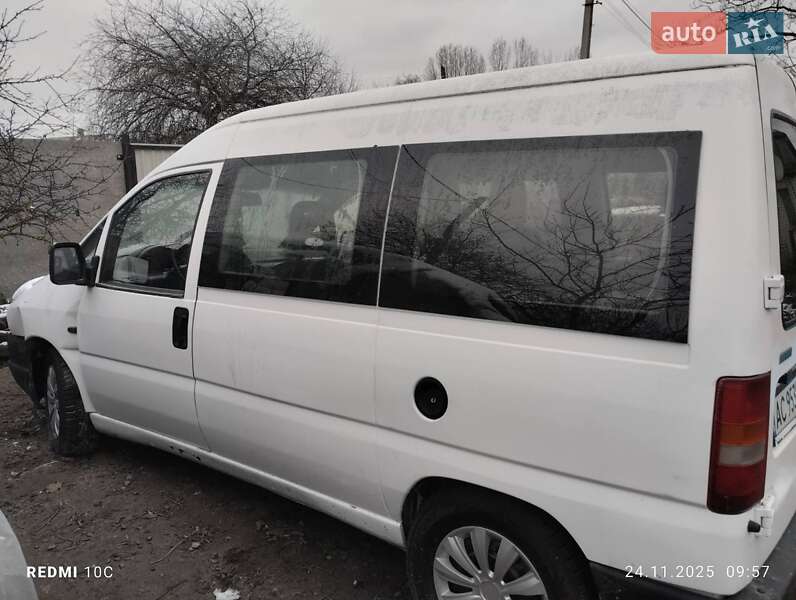 Минивэн Fiat Scudo 1999 в Турийске