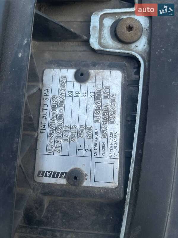 Хэтчбек Fiat Stilo 2003 в Дубно
