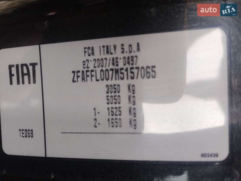 Мінівен Fiat Talento 2021 в Дубні
