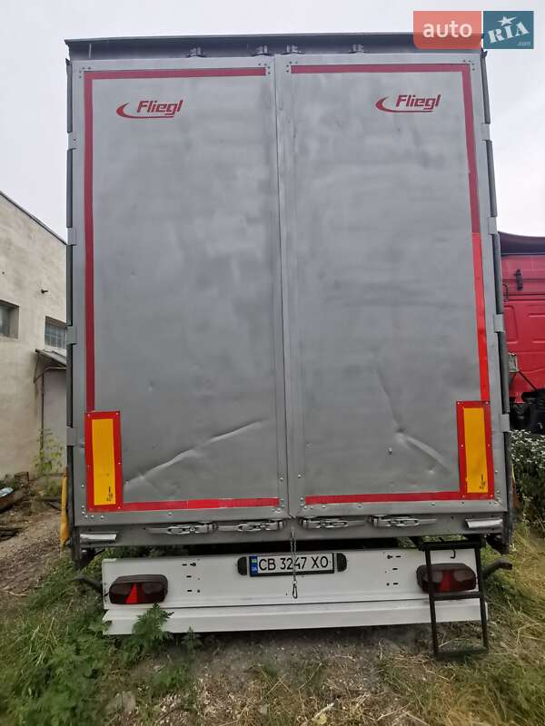 Тентованный борт (штора) - полуприцеп Fliegl SDS 350 2012 в Каменец-Подольском