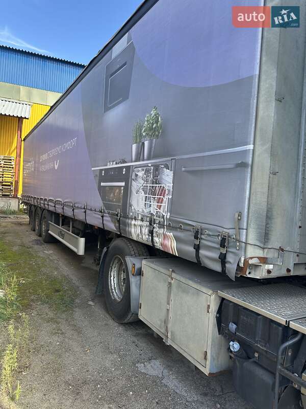 Тентованный борт (штора) - полуприцеп Fliegl SDS 350 2014 в Киеве