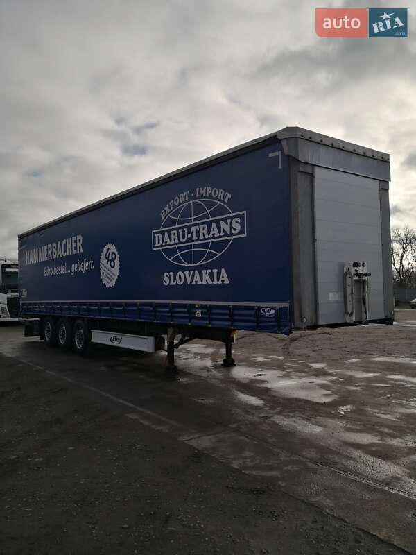 Тентований борт (штора) - напівпричіп Fliegl SDS 350 2018 в Кам'янському