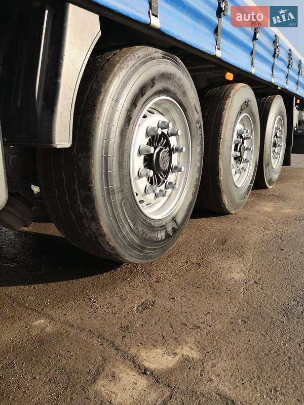 Тентований борт (штора) - напівпричіп Fliegl SDS 350 2018 в Кам'янському