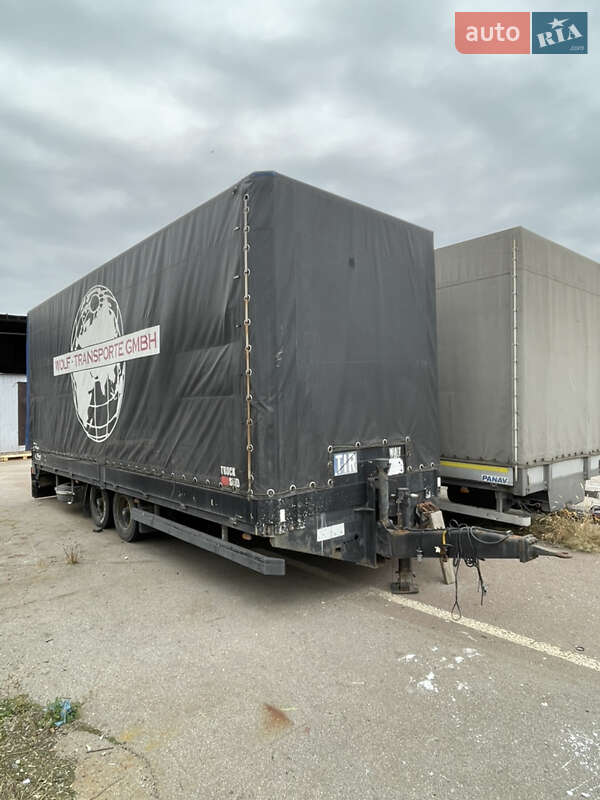 Тентованный борт (штора) - прицеп Fliegl TPS 2005 в Киеве фото Тентованный борт (штора) - прицеп Fliegl TPS 2005 в Киеве
