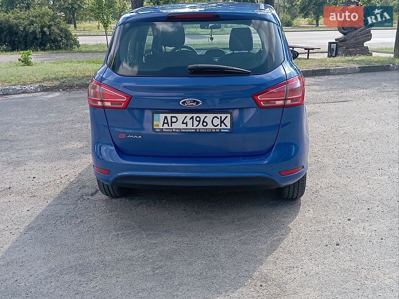 2013 Ford B-MAX, VIN WF0KXXERJKDU37646:plate — фото 1 (autoria)
