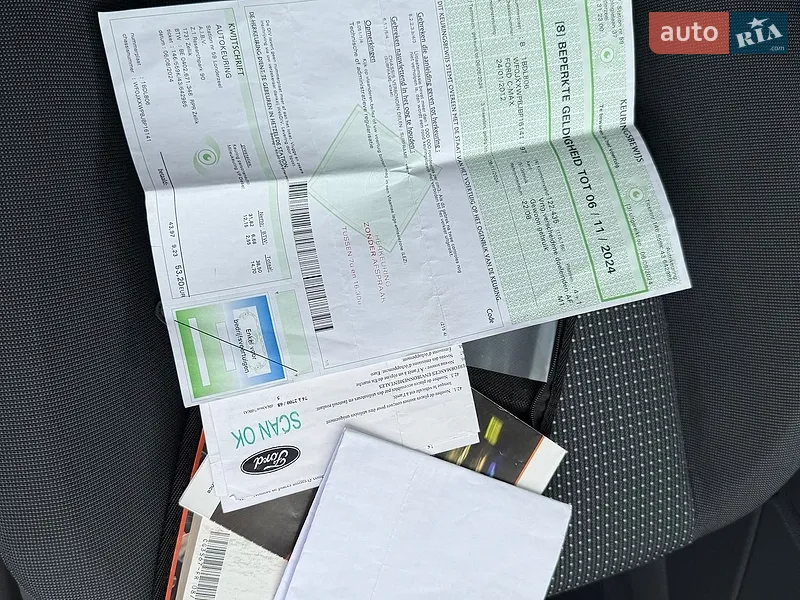 Мінівен Ford C-Max 2012 в Стрию документ