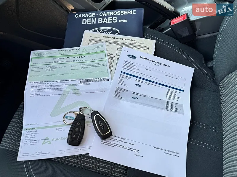 Минивэн Ford C-Max 2013 в Стрые документ