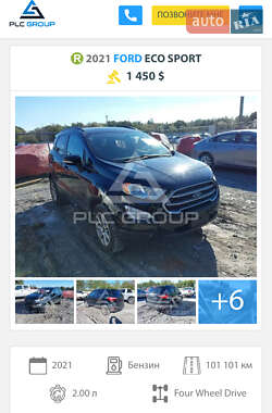 Внедорожник / Кроссовер Ford EcoSport 2021 в 