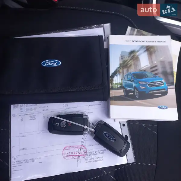 Внедорожник / Кроссовер Ford EcoSport 2021 в Каменке-Бугской документ