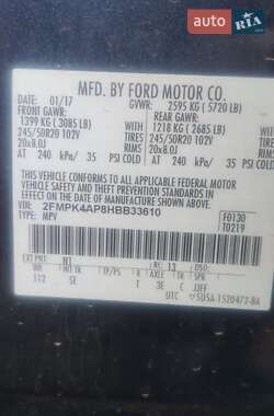 Внедорожник / Кроссовер Ford Edge 2017 в 
