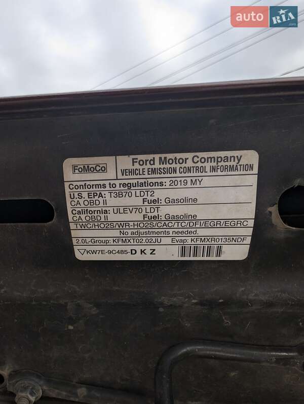 Внедорожник / Кроссовер Ford Edge 2019 в Ужгороде