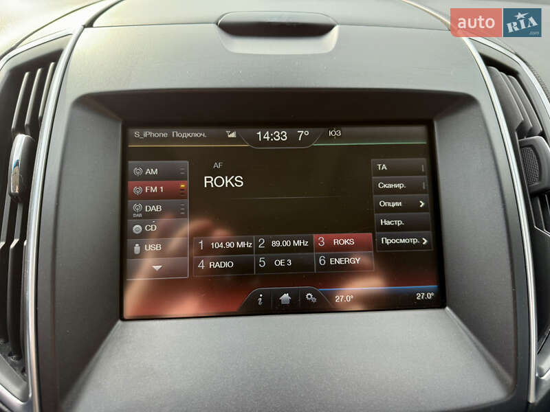 Внедорожник / Кроссовер Ford Edge 2017 в Тернополе