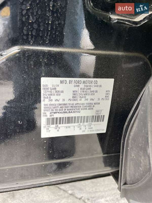 Позашляховик / Кросовер Ford Edge 2019 в Павлограді