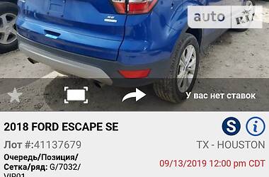 Позашляховик / Кросовер Ford Escape 2017 в 