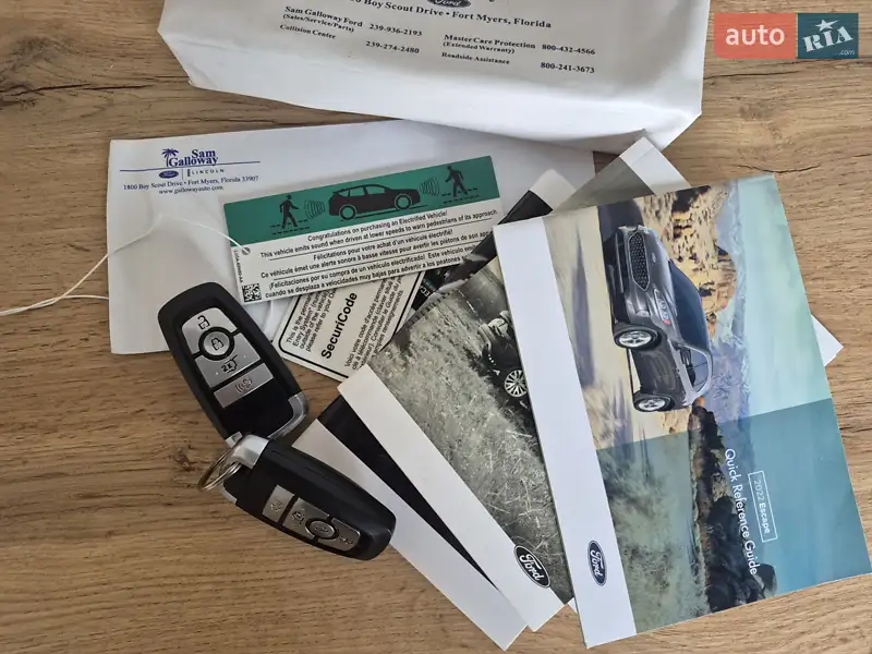 Внедорожник / Кроссовер Ford Escape 2022 в Тернополе документ 2 фото Внедорожник / Кроссовер Ford Escape 2022 в Тернополе документ