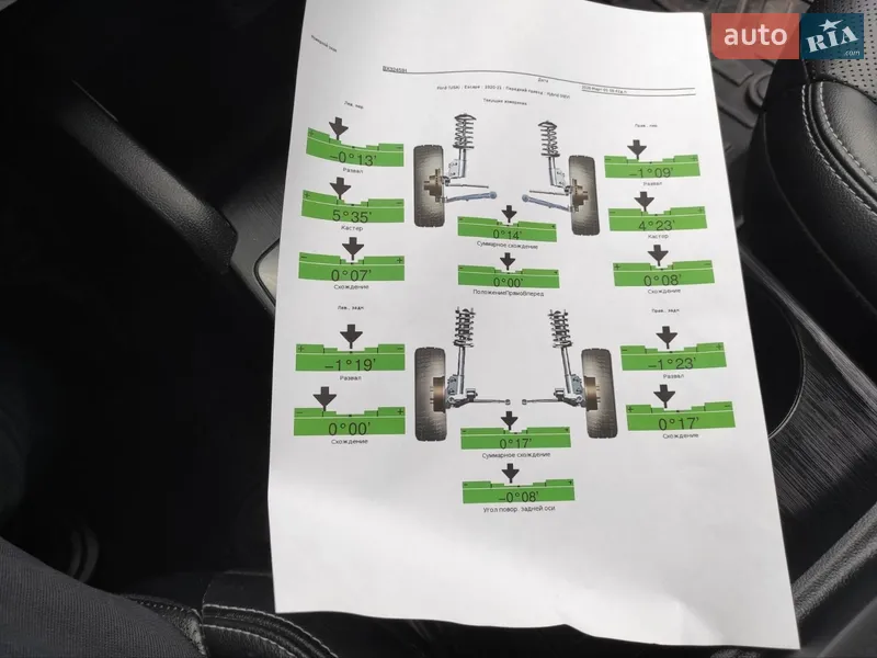 Позашляховик / Кросовер Ford Escape 2022 в Хмельницькому документ