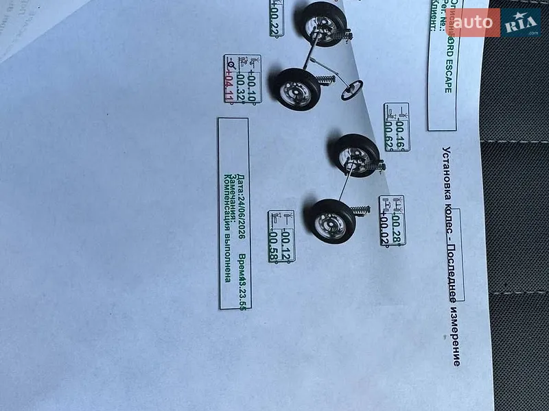 Внедорожник / Кроссовер Ford Escape 2012 в Киеве документ