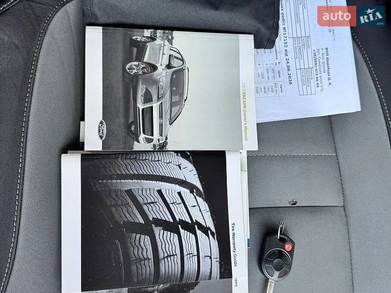 Внедорожник / Кроссовер Ford Escape 2012 в Киеве документ