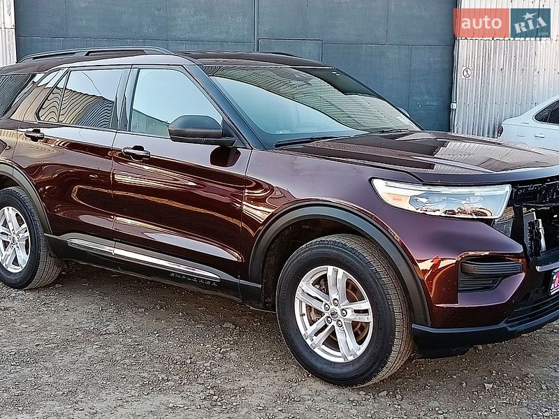 2020 Ford Explorer, VIN 1FMSK8DH0LGC06458:plate — фото 1 (autoria)