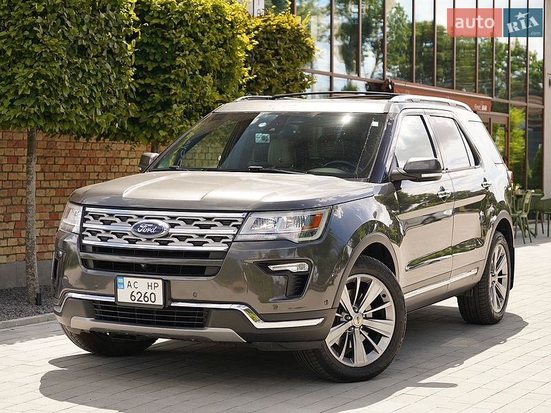 Внедорожник / Кроссовер Ford Explorer 2018 в Луцке