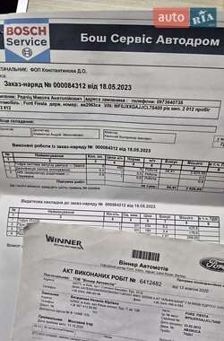 Хэтчбек Ford Fiesta 2012 в 