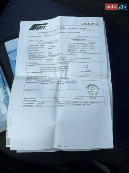 Хэтчбек Ford Fiesta 2008 в Луцке