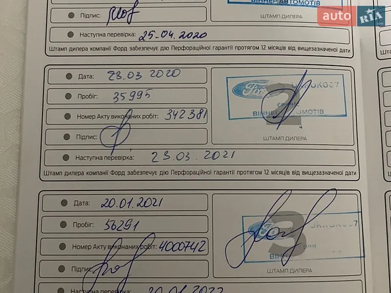Хетчбек Ford Fiesta 2017 в Києві документ