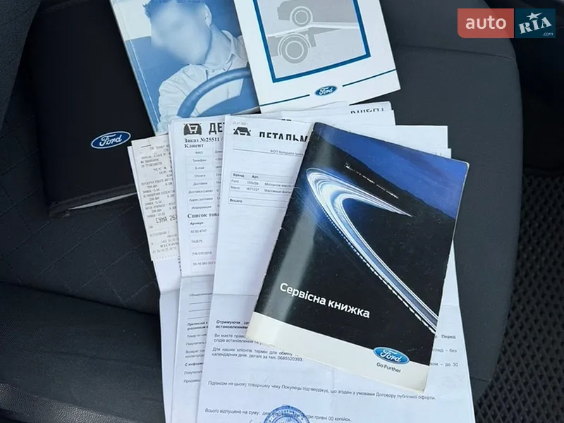 Хэтчбек Ford Fiesta 2012 в Киеве документ