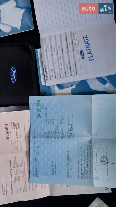 Седан Ford Focus 2008 в Ходореві документ