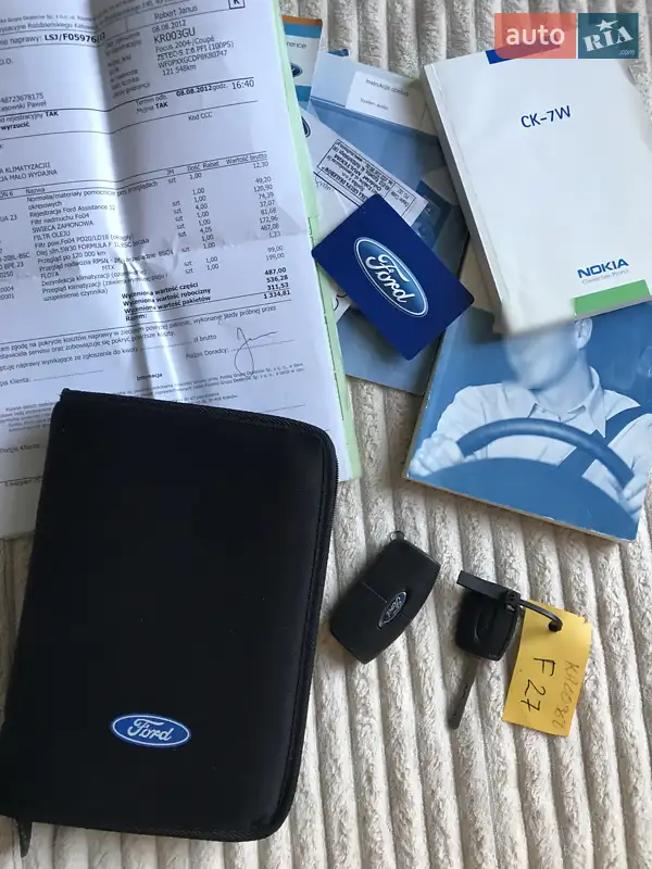 Хэтчбек Ford Focus 2008 в Тернополе документ