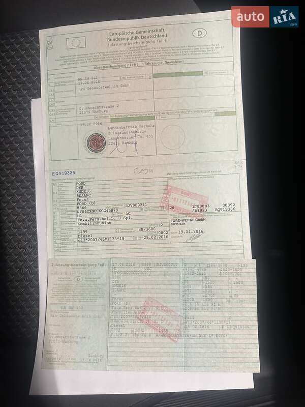 Універсал Ford Focus 2016 в Козові