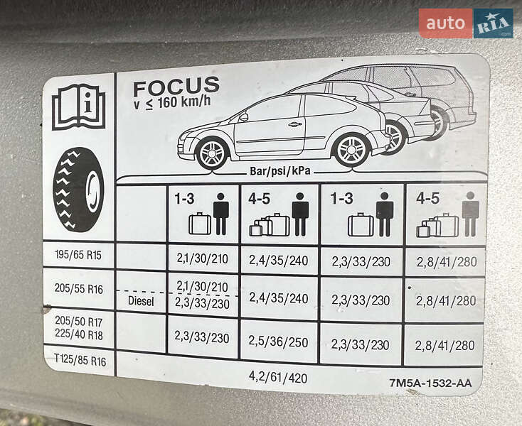 Хетчбек Ford Focus 2008 в Івано-Франківську