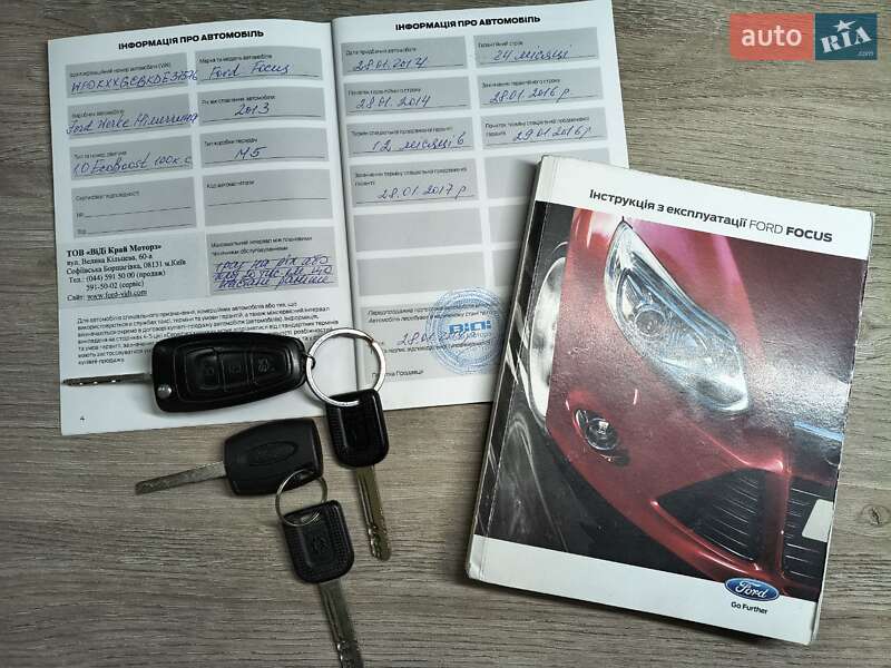 Хэтчбек Ford Focus 2013 в Киеве