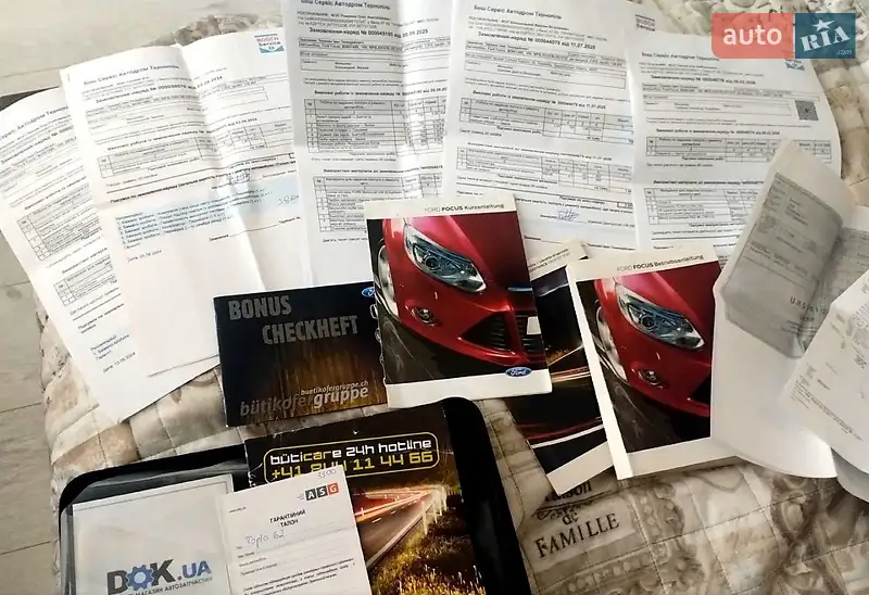 Універсал Ford Focus 2012 в Тернополі документ 2 фото Універсал Ford Focus 2012 в Тернополі документ