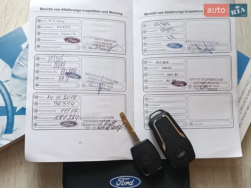 Универсал Ford Focus 2009 в Виннице документ