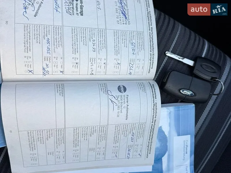 Хетчбек Ford Focus 2010 в Рівному документ