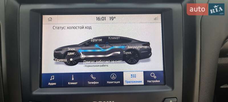 Седан Ford Fusion 2019 в Киеве