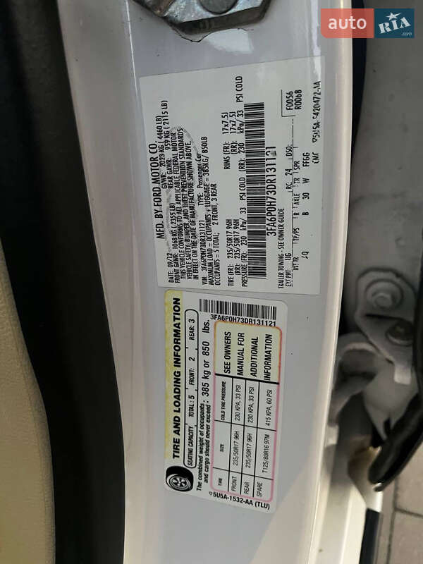 Седан Ford Fusion 2012 в Сумах