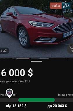 Седан Ford Fusion 2017 в 