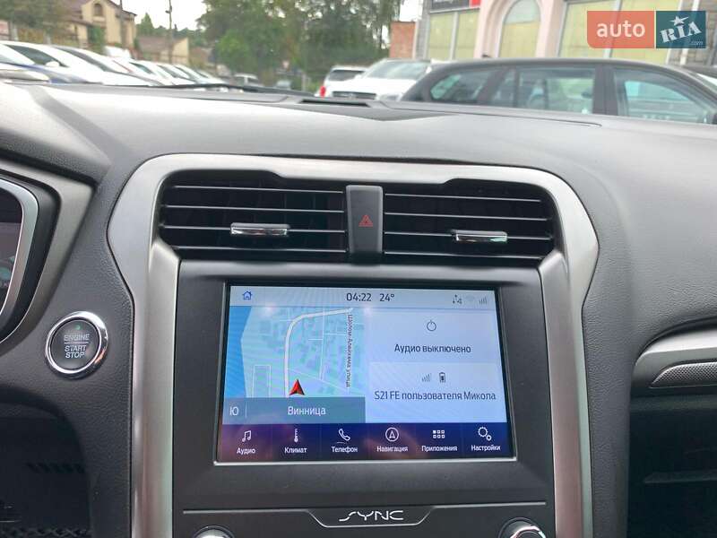 Седан Ford Fusion 2018 в Виннице