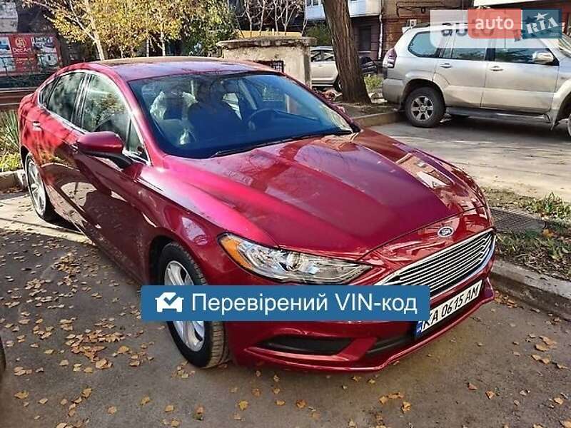 Седан Ford Fusion 2018 в Запоріжжі
