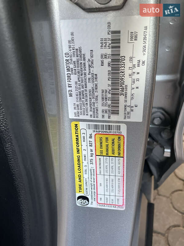 Седан Ford Fusion 2019 в Днепре